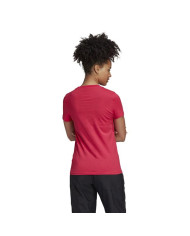 Koszulka damska adidas Core W E LIN SLIM T GD2930 Czerwona - Sklep online Mastersport