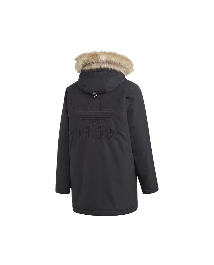 Kurtka męska adidas Originals PAD FUR PARKA GE1312 Czarna - Sklep online Mastersport