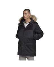 Kurtka męska adidas Originals PAD FUR PARKA GE1312 Czarna - Sklep online Mastersport