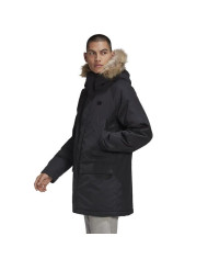 Kurtka męska adidas Originals PAD FUR PARKA GE1312 Czarna - Sklep online Mastersport