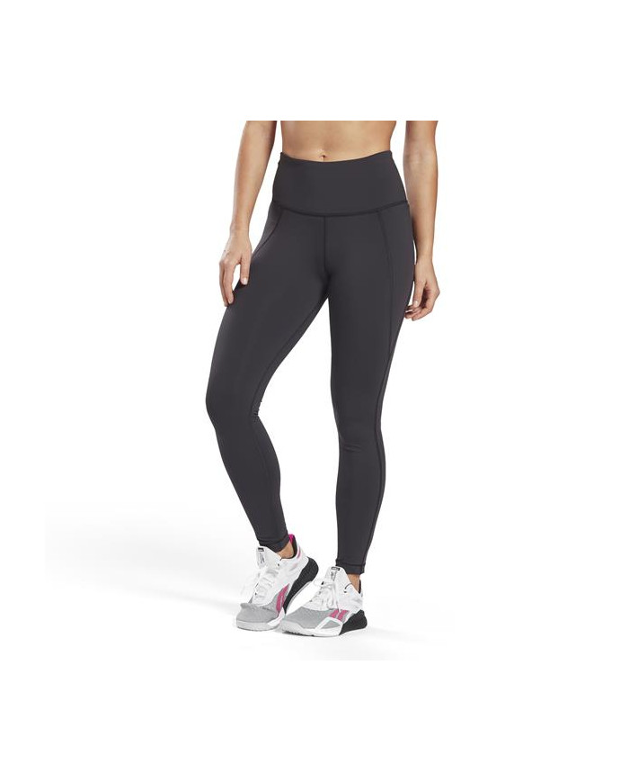 Spodnie damskie Reebok TS LUX HIGHRISE TIG GI6488 Czarne - Sklep online Mastersport