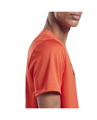 Koszulka męska Reebok WOR POLY GRAPHIC SS GJ0896 Pomarańczowa - Sklep online Mastersport