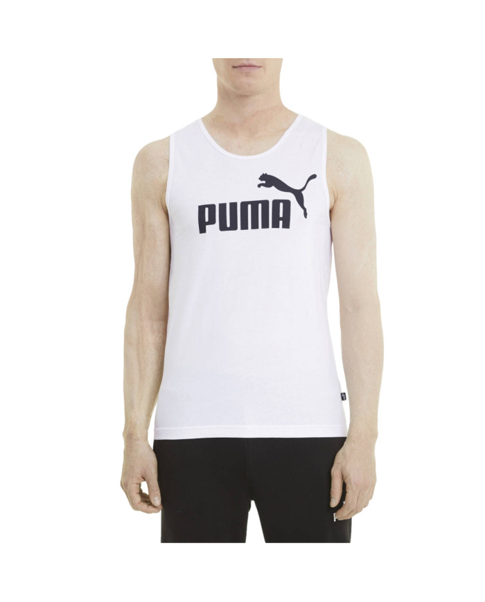 Koszulka męska Puma ESS TANK 58667002 Biała - Sklep online Mastersport
