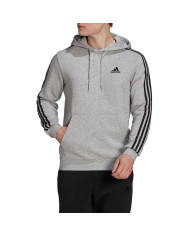 Bluza męska adidas Performance M 3S FL HD GK9084 Szara - Sklep online Mastersport