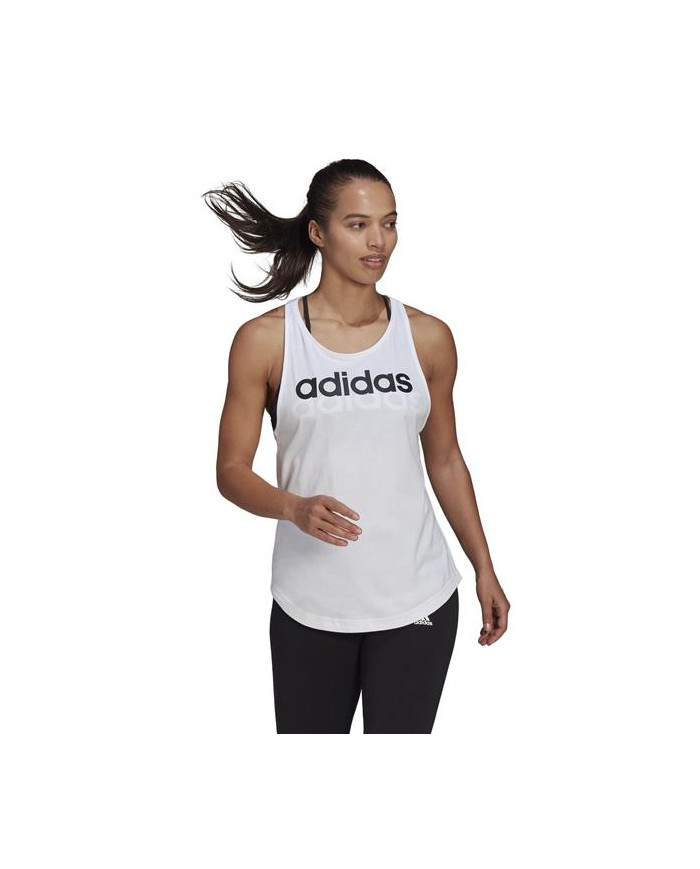 Koszulka damska adidas Performance W LIN TK GL0567 Biała - Sklep online Mastersport
