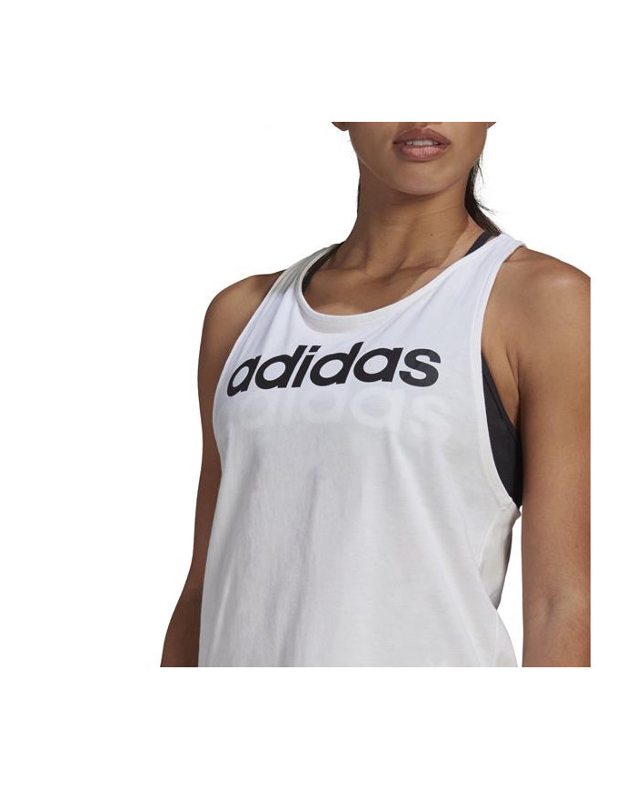 Koszulka damska adidas Performance W LIN TK GL0567 Biała - Sklep online Mastersport