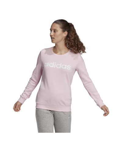 Bluza damska adidas Core W LIN FT SWT GL0721 Różowa - Sklep online Mastersport
