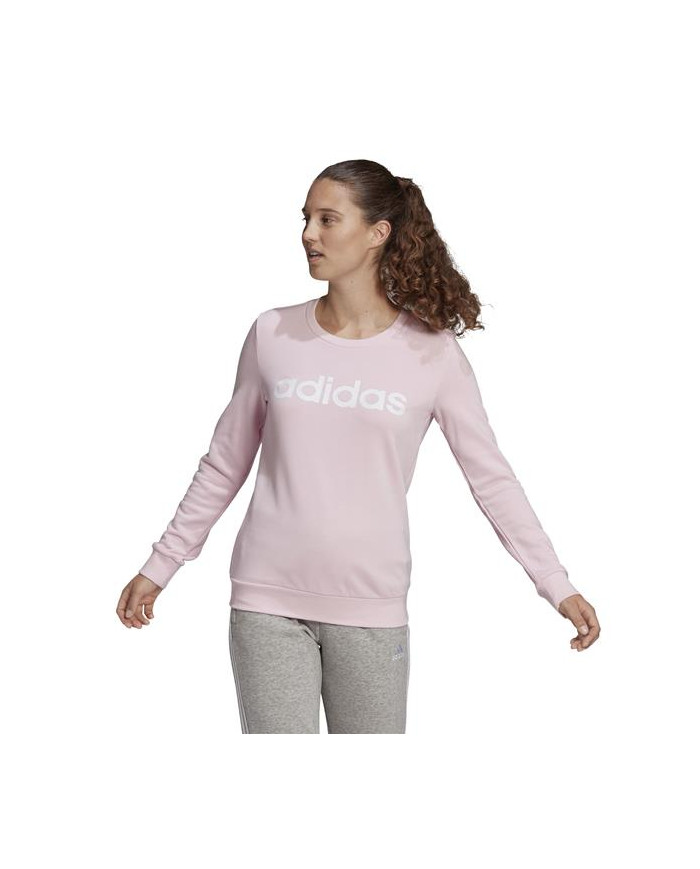 Bluza damska adidas Core W LIN FT SWT GL0721 Różowa - Sklep online Mastersport