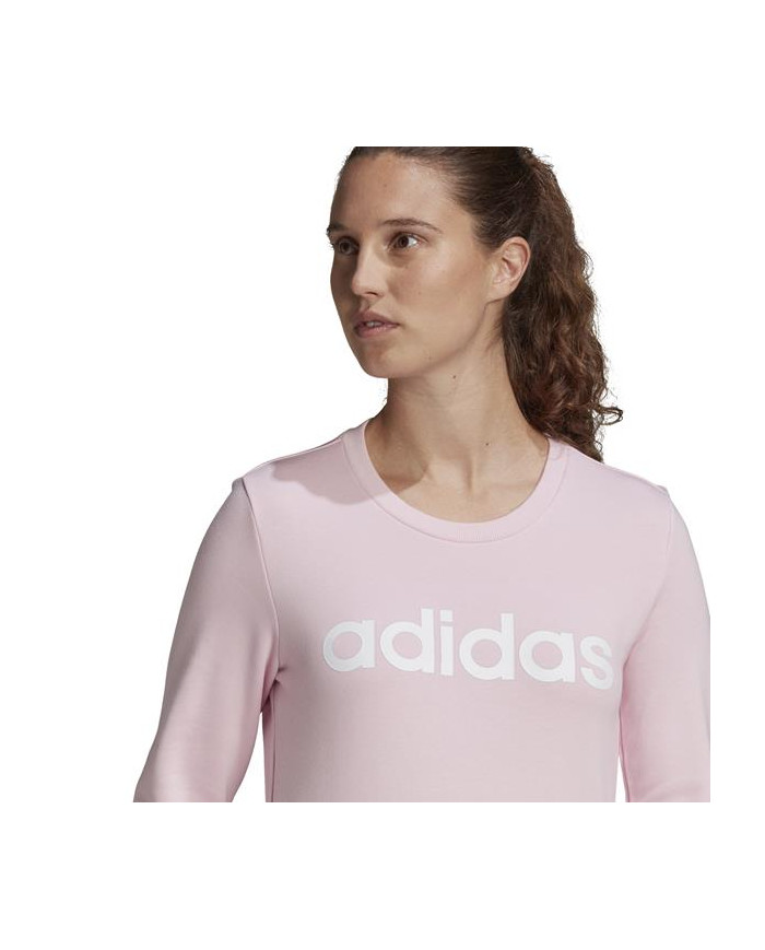 Bluza damska adidas Core W LIN FT SWT GL0721 Różowa - Sklep online Mastersport