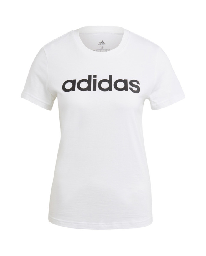 Koszulka damska adidas Performance W LIN TEE GL0768 Biała - Sklep online Mastersport