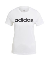 Koszulka damska adidas Performance W LIN TEE GL0768 Biała - Sklep online Mastersport