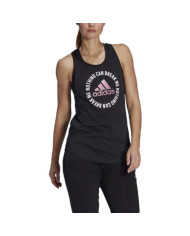 Koszulka damska adidas Performance W PWR SLGN G TK GL0932 Czarna - Sklep online Mastersport