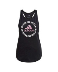 Koszulka damska adidas Performance W PWR SLGN G TK GL0932 Czarna - Sklep online Mastersport