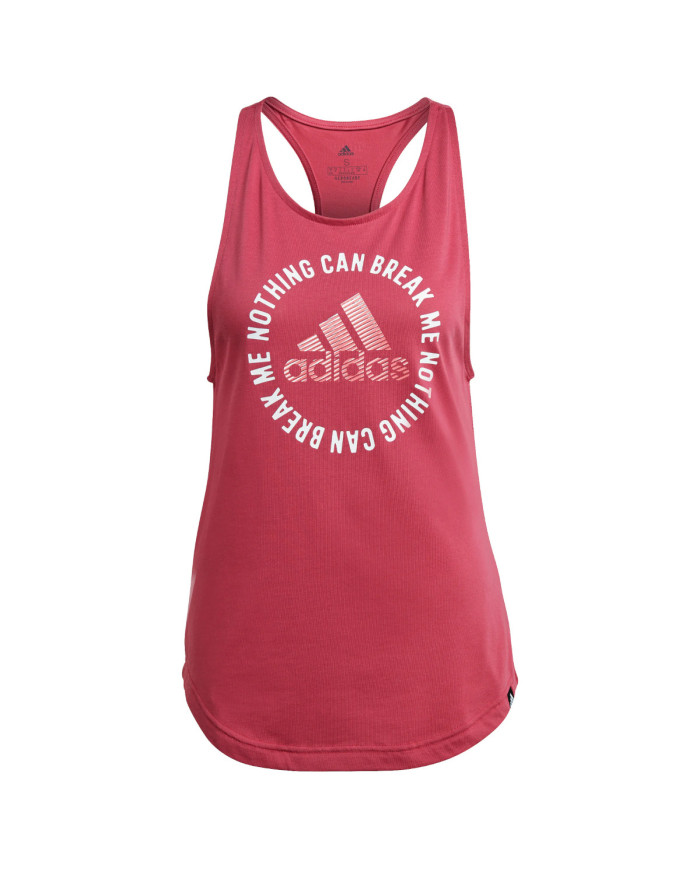 Koszulka damska adidas Performance W PWR SLGN G TK GL0938 Różowa - Sklep online Mastersport