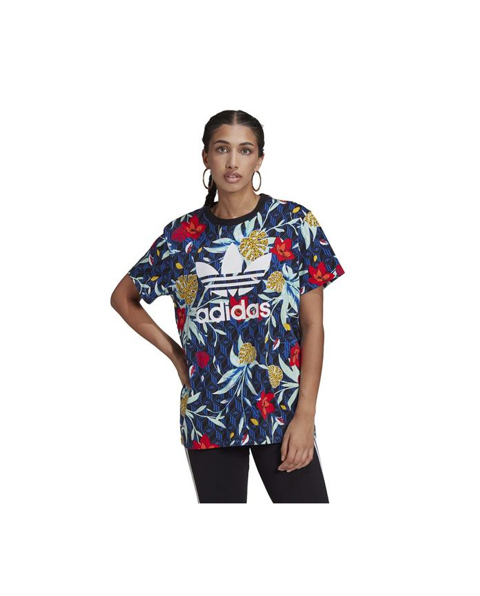 Koszulka damska adidas Originals T-SHIRT GL1369 Niebieska - Sklep online Mastersport