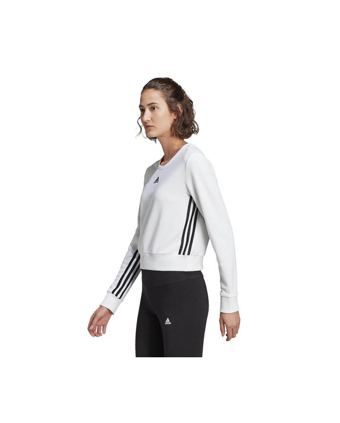 Bluza damska adidas Performance W 3S SWT GL1407 Biała - Sklep online Mastersport