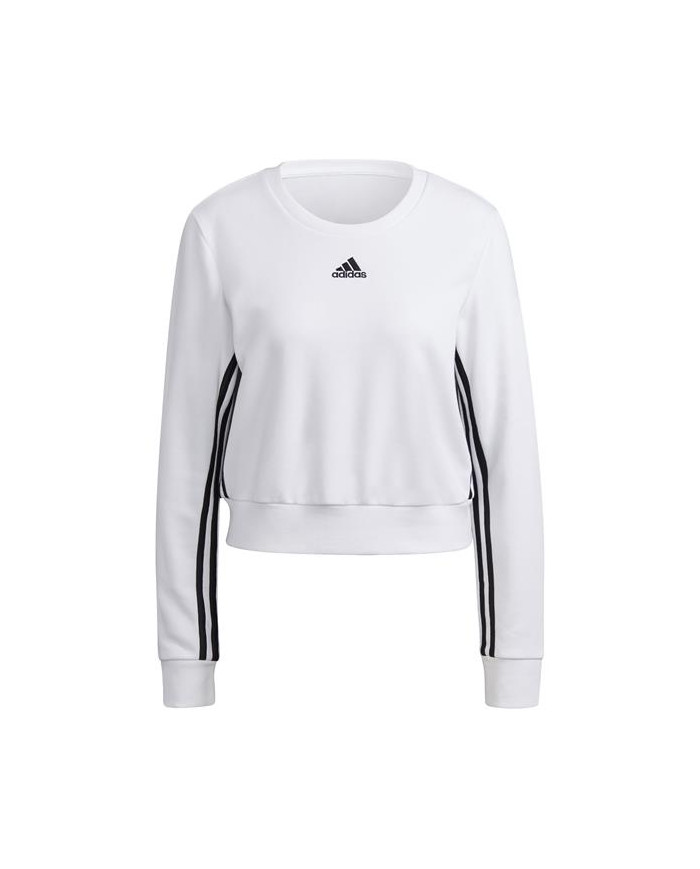 Bluza damska adidas Performance W 3S SWT GL1407 Biała - Sklep online Mastersport