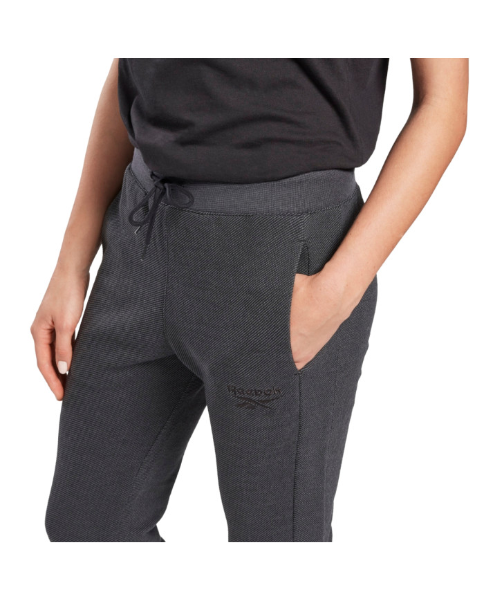 Spodnie damskie Reebok TE TEXTURED PANT GL2539 Szare - Sklep online Mastersport