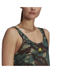 Koszulka damska adidas Performance W CAMO TK GL3773 Zielona - Sklep online Mastersport