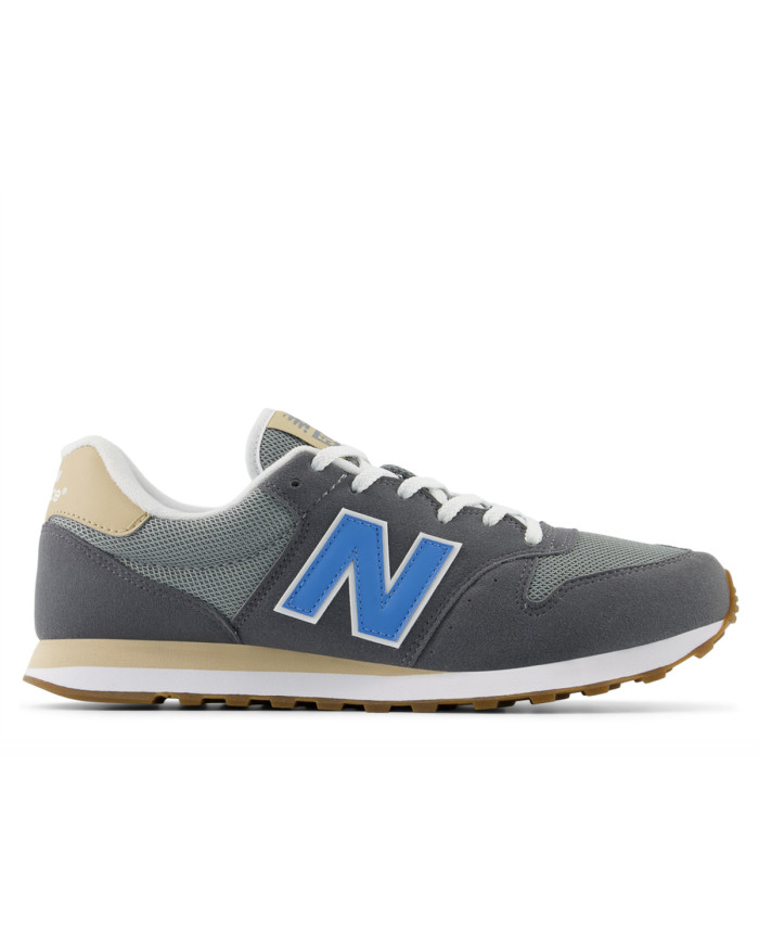Buty męskie New Balance NB 500 GM500TBW Szare - Sklep online Mastersport