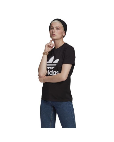 Koszulka damska adidas Originals TREFOIL TEE GN2896 Czarna - Sklep online Mastersport