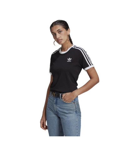 Koszulka damska adidas Originals 3 STRIPES TEE GN2900 Czarna - Sklep online Mastersport