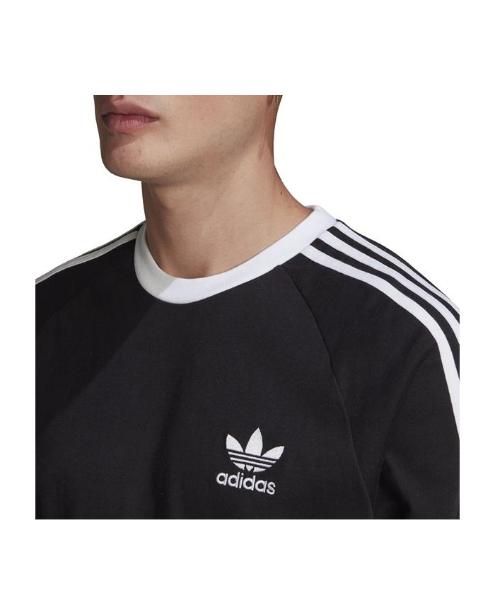 Bluza męska adidas Originals 3 STRIPES TEE GN3478 Czarna - Sklep online Mastersport
