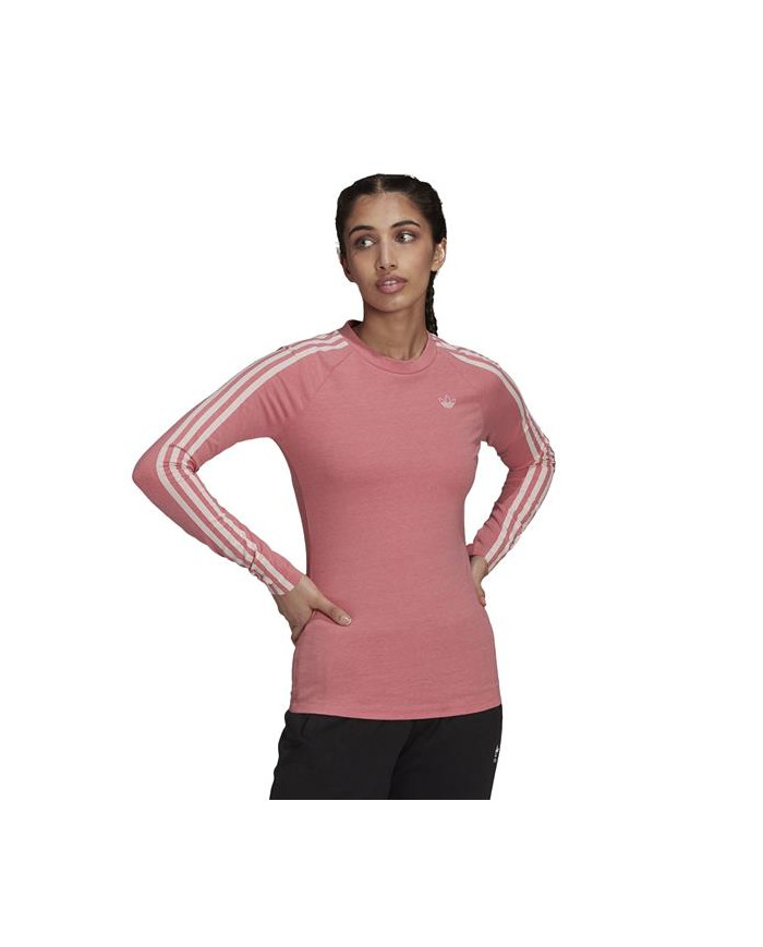 Koszulka damska adidas Originals LONG SLEEVE TEE GN4380 Różowa - Sklep online Mastersport