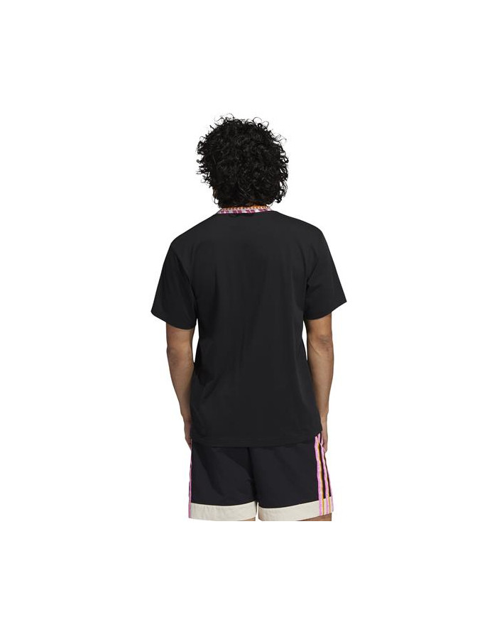 Koszulka męska adidas Originals RIB DETAIL SS T GN5627 Czarna - Sklep online Mastersport