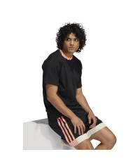 Koszulka męska adidas Originals RIB DETAIL SS T GN5627 Czarna - Sklep online Mastersport
