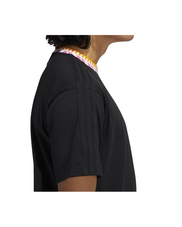 Koszulka męska adidas Originals RIB DETAIL SS T GN5627 Czarna - Sklep online Mastersport