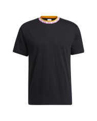 Koszulka męska adidas Originals RIB DETAIL SS T GN5627 Czarna - Sklep online Mastersport