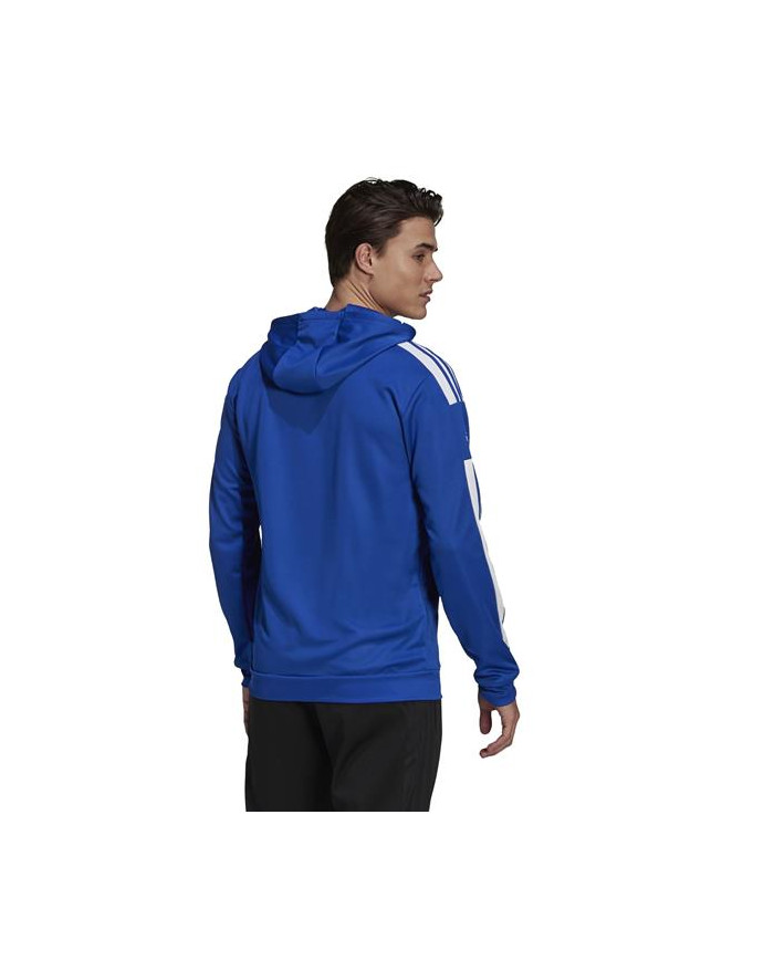 Bluza męska adidas Performance SQ21 HOOD GP6436 Niebieska - Sklep online Mastersport