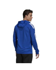 Bluza męska adidas Performance SQ21 HOOD GP6436 Niebieska - Sklep online Mastersport