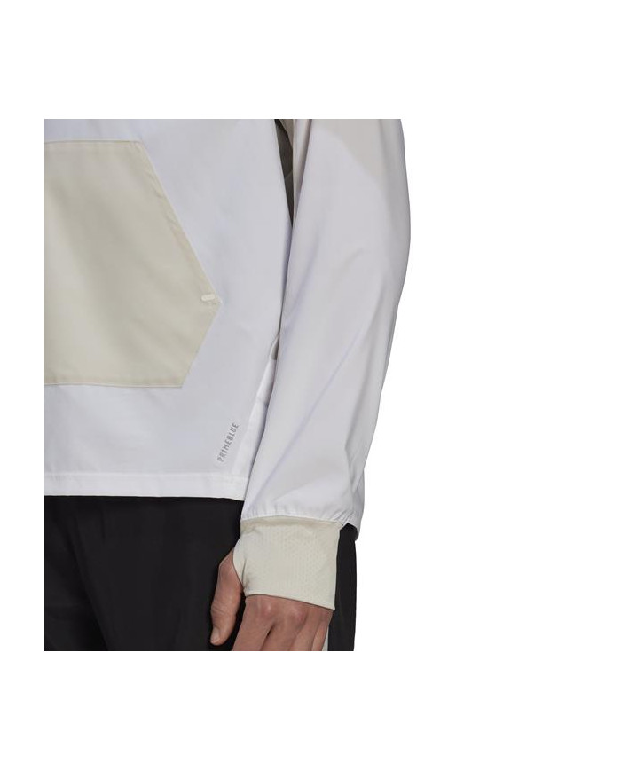 Bluza męska adidas Performance 1/2 ZIP P.B M GP6487 Biała - Sklep online Mastersport