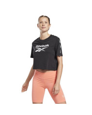 Koszulka damska Reebok TE TAPE PACK TEE GQ3882 Czarna - Sklep online Mastersport