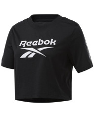 Koszulka damska Reebok TE TAPE PACK TEE GQ3882 Czarna - Sklep online Mastersport