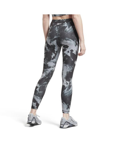 Spodnie damskie Reebok MYT AOP POLY TIGHT GR9442 Szare - Sklep online Mastersport