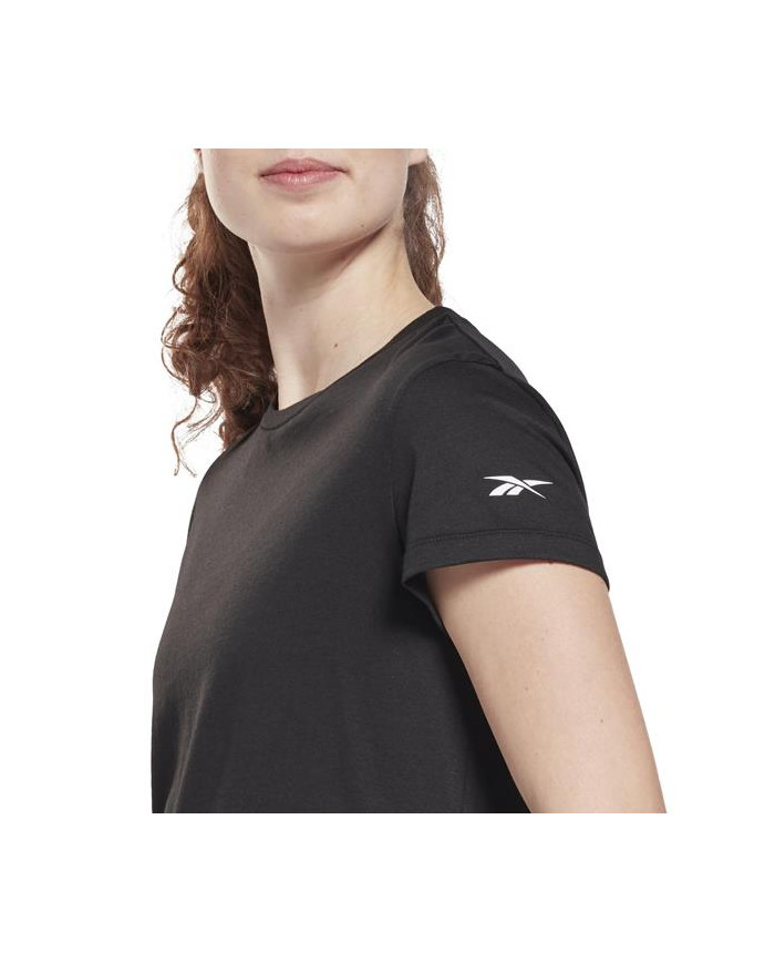 Koszulka damska Reebok WOR COMM COTTON TEE GR9476 Czarna - Sklep online Mastersport