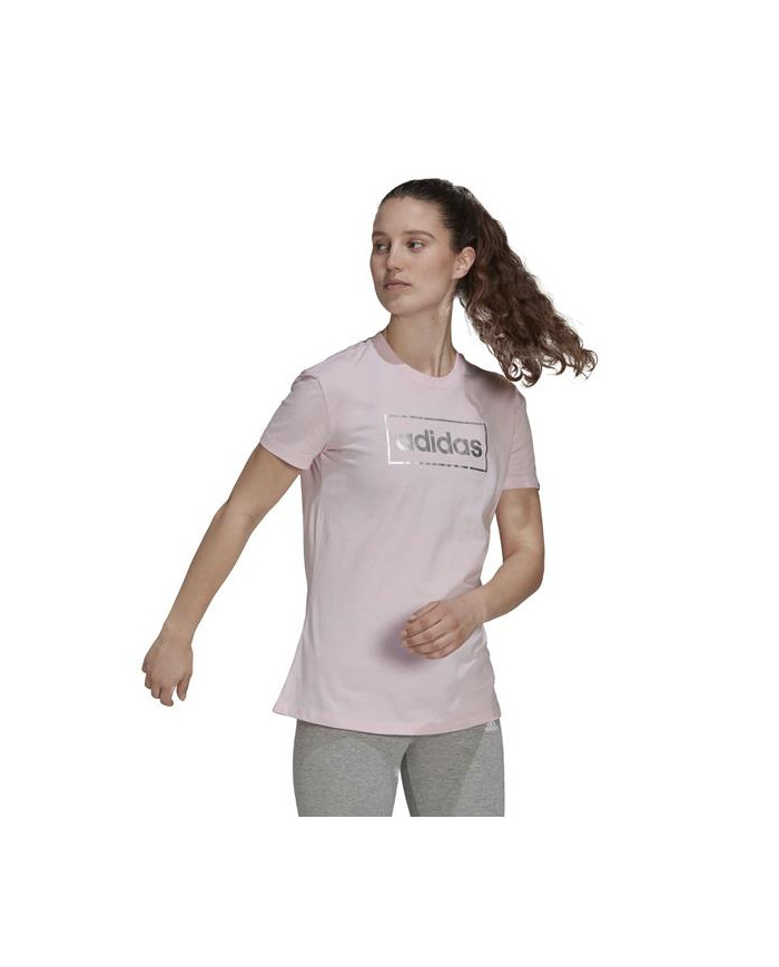 Koszulka damska adidas Performance W FL BX G TEE GS4151 Różowa - Sklep online Mastersport