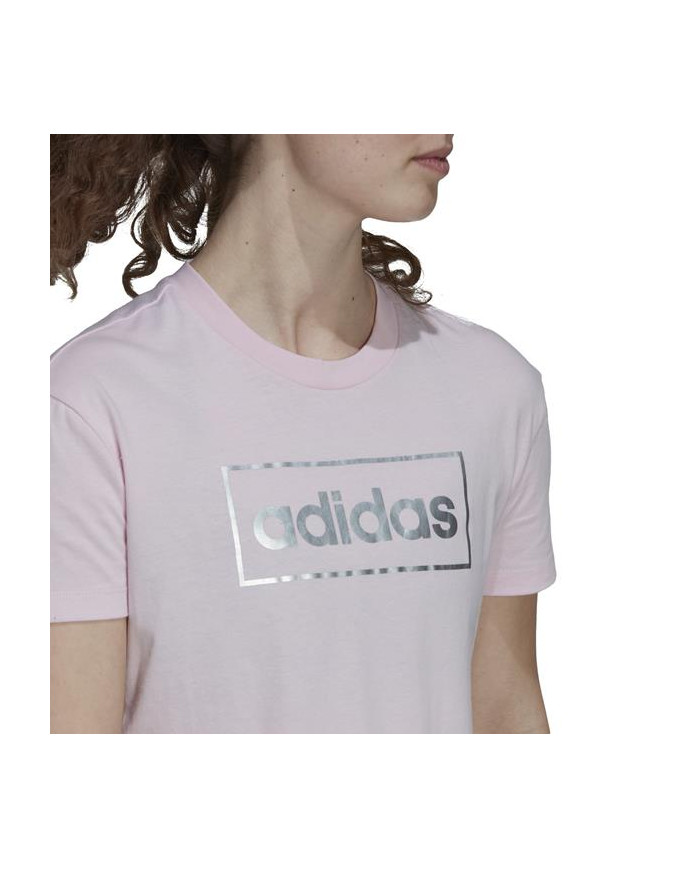 Koszulka damska adidas Performance W FL BX G TEE GS4151 Różowa - Sklep online Mastersport