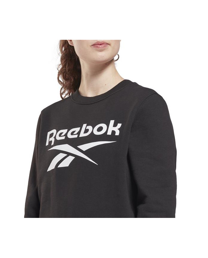 Bluza damska Reebok RI BL FLEECE CREW GS9378 Czarna - Sklep online Mastersport