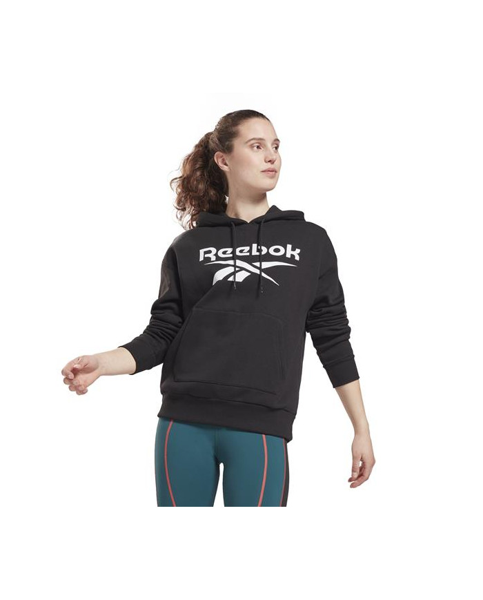 Bluza damska Reebok RI BL FLEECE HOODY GS9392 Czarna - Sklep online Mastersport