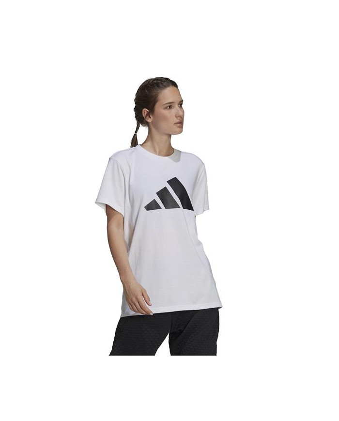 Koszulka damska adidas Performance W FI 3B TEE GU9697 Biała - Sklep online Mastersport