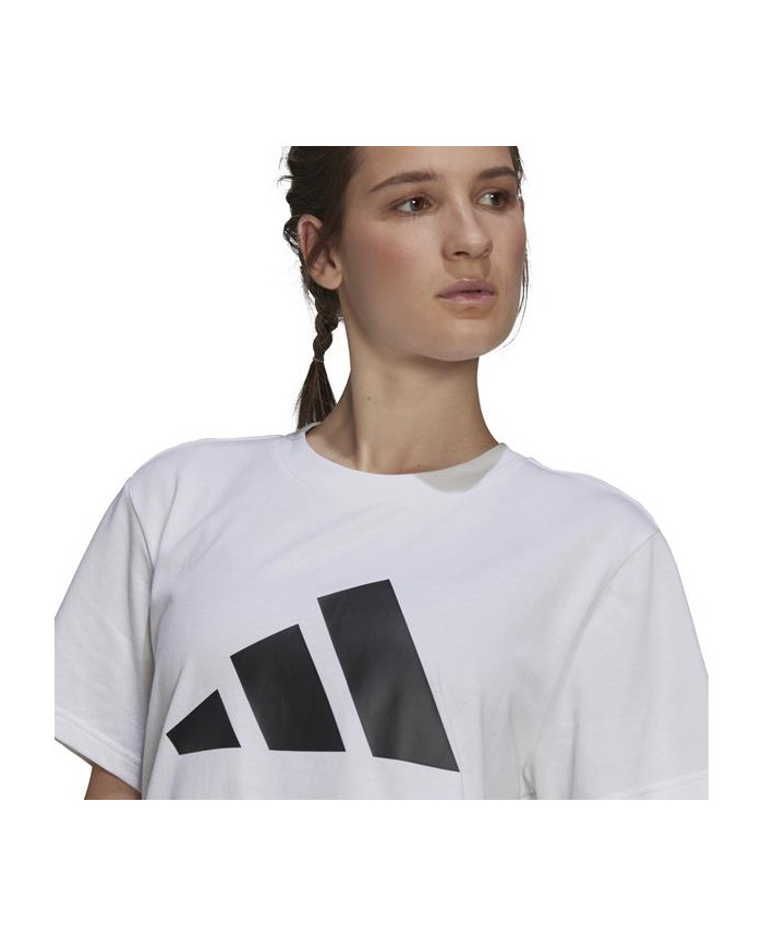 Koszulka damska adidas Performance W FI 3B TEE GU9697 Biała - Sklep online Mastersport