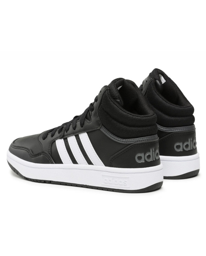 Buty męskie adidas Core HOOPS 3.0 MID GW3020 Czarne - Sklep online Mastersport