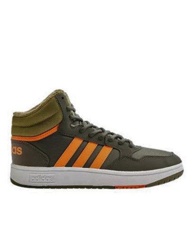 Buty dziecięce adidas Core HOOPS MID 3.0 K GW4486 Zielone - Sklep online Mastersport