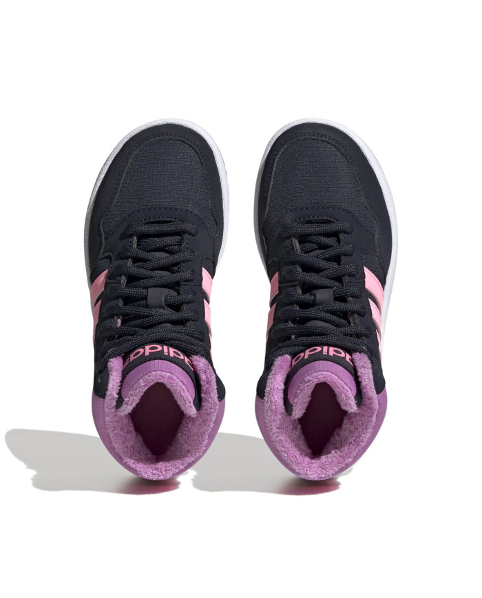 Buty dziecięce adidas Core HOOPS MID 3.0 K GW6902 Czarne - Sklep online Mastersport