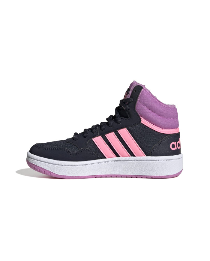Buty dziecięce adidas Core HOOPS MID 3.0 K GW6902 Czarne - Sklep online Mastersport