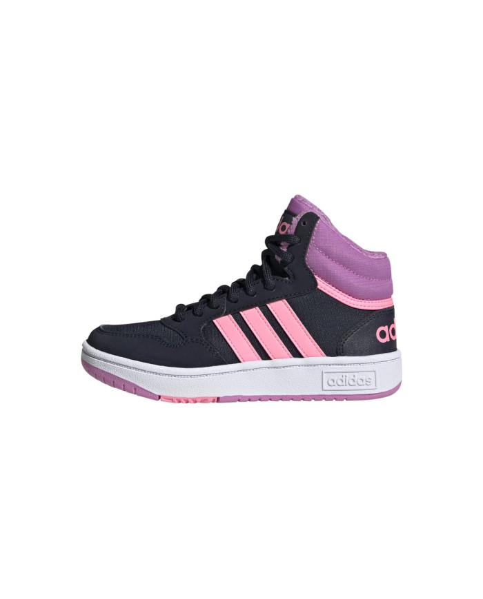 Buty dziecięce adidas Core HOOPS MID 3.0 K GW6902 Czarne - Sklep online Mastersport